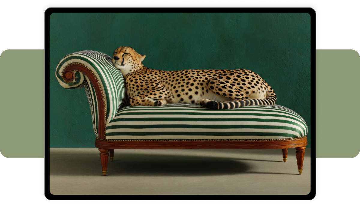 Old to New restored couch mockup